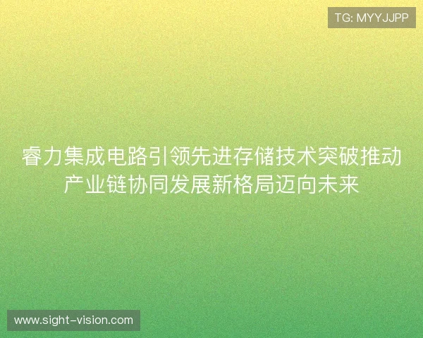 睿力集成电路引领先进存储技术突破推动产业链协同发展新格局迈向未来